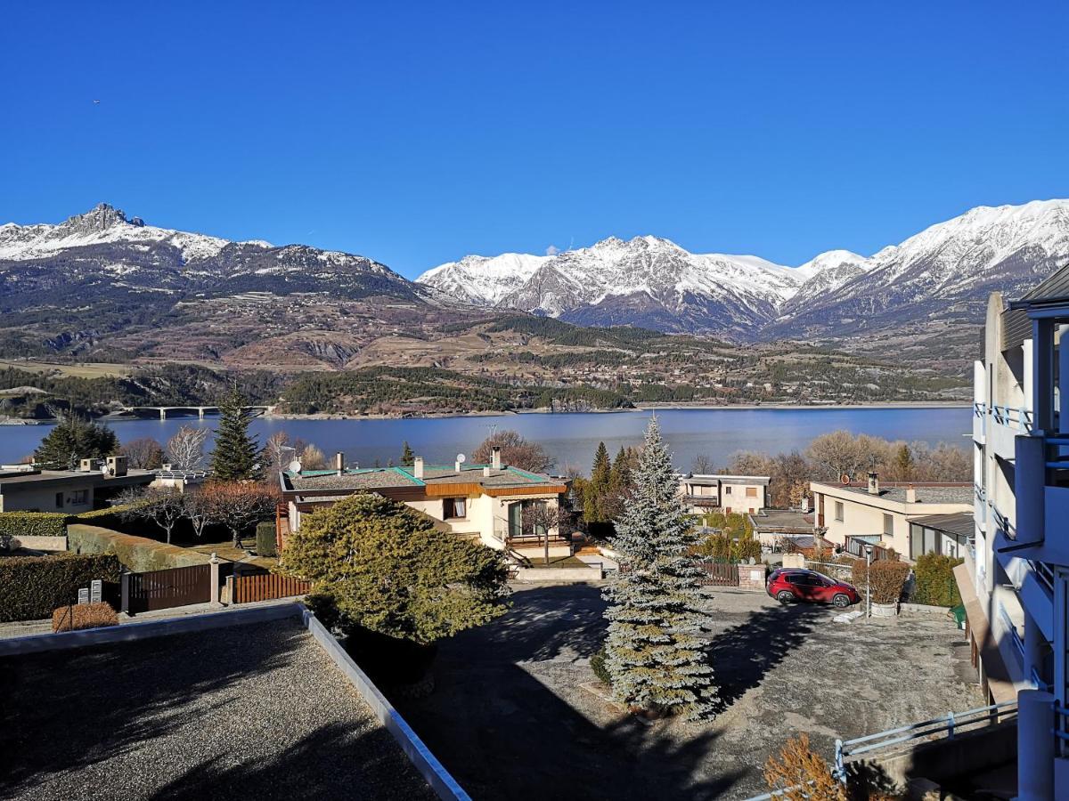 Studio Vue Sur Lac Et Montagne Savines-le-Lac Exterior foto